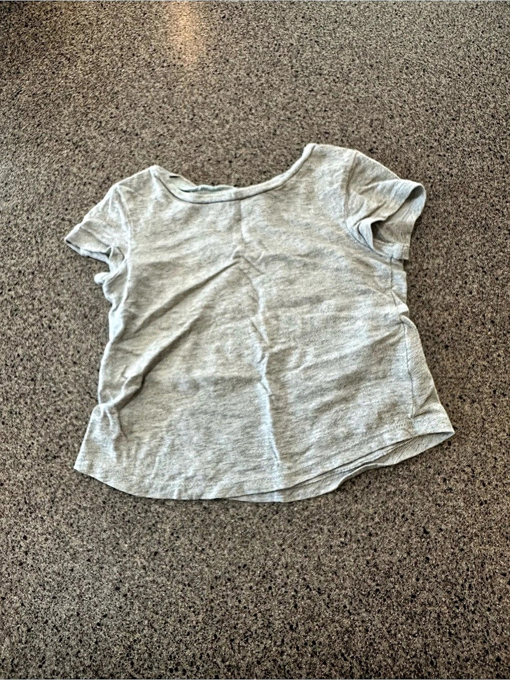 Old Navy Girls Gray Short Sleeve Tee Size Medium